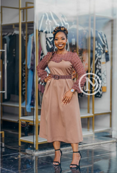 Long sleeved dress